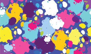 Renk soyut sıçrama fırça arka plan deseni