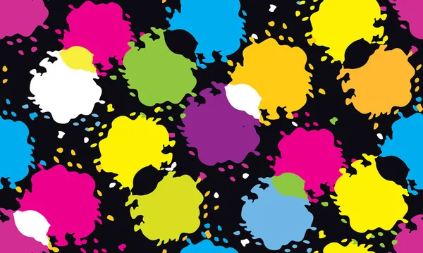 Renk soyut sıçrama fırça arka plan deseni