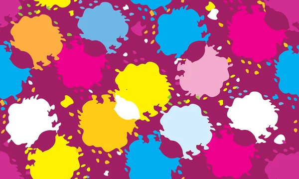 Renk soyut sıçrama fırça arka plan deseni