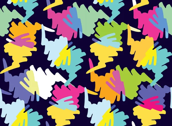 Renk soyut sıçrama fırça arka plan deseni