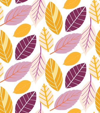 Sonbahar yaprakları kalıp arkaplanı