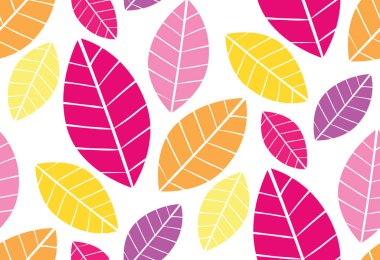 Desen arka plan - düz tasarım sonbahar rengi değiştirmez