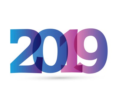 Şablon renk banner - mutlu yeni yıl