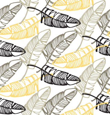 Elle çizilmiş doodle soyut desen arka plan