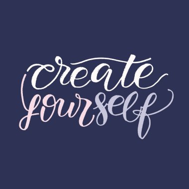 Elle çizilmiş doodle yazı banner kavramı