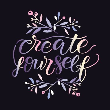 Elle çizilmiş doodle yazı banner kavramı