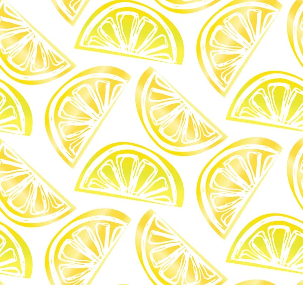 Hand Gezeichnet Doodle Zitrone Kunst Limonade Muster Hintergrund Stoff Textur — Stockvektor