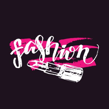 Küme fashion - çizilmiş doodle sanat el