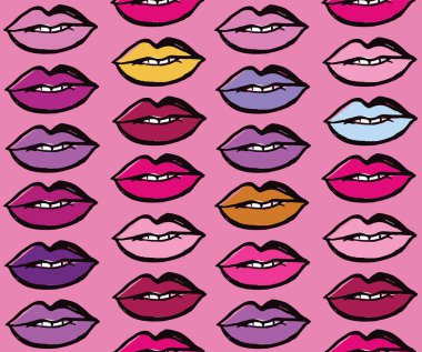 Moda güzellik elle çizilmiş doodle desen arka plan