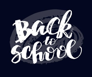 Geri school - çizilmiş doodle sırt çantası el için ayarla