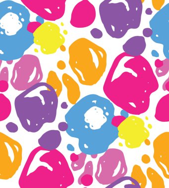 Elle çizilmiş doodle soyut vektör desen arka plan