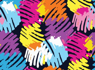 Elle çizilmiş doodle soyut vektör desen arka plan