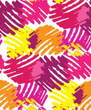 Elle çizilmiş doodle soyut vektör desen arka plan