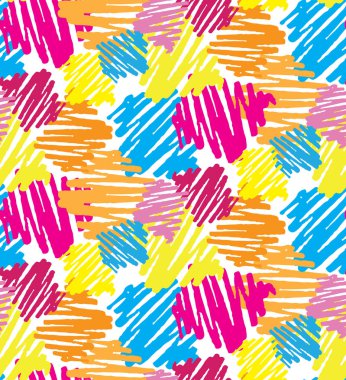 Elle çizilmiş doodle soyut vektör desen arka plan