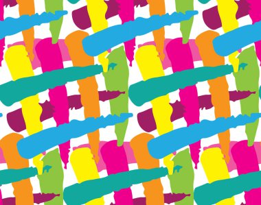 Elle çizilmiş doodle soyut desen arka plan