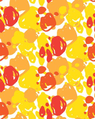 Renk desen arka plan elle çizilmiş doodle doku