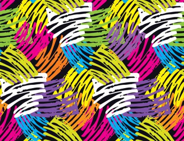 Soyut elle çizilmiş doodle desen arka plan rengi