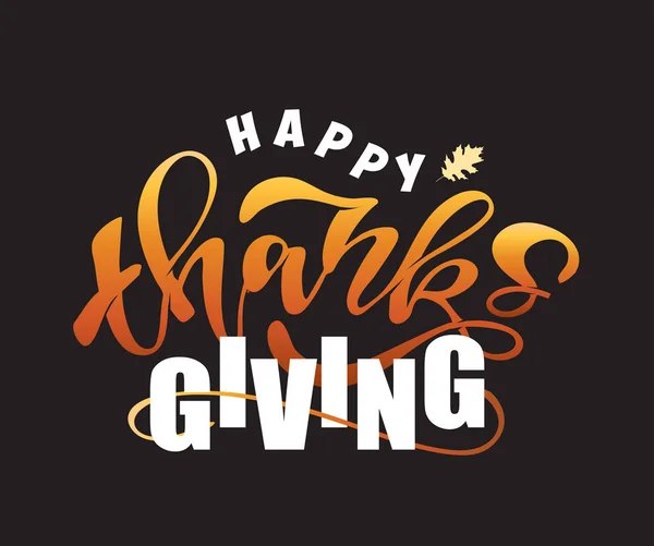 Happy Thanksgiving Day Hello Höst Vibes Söt Mall Handritade Doodle — Stock vektor