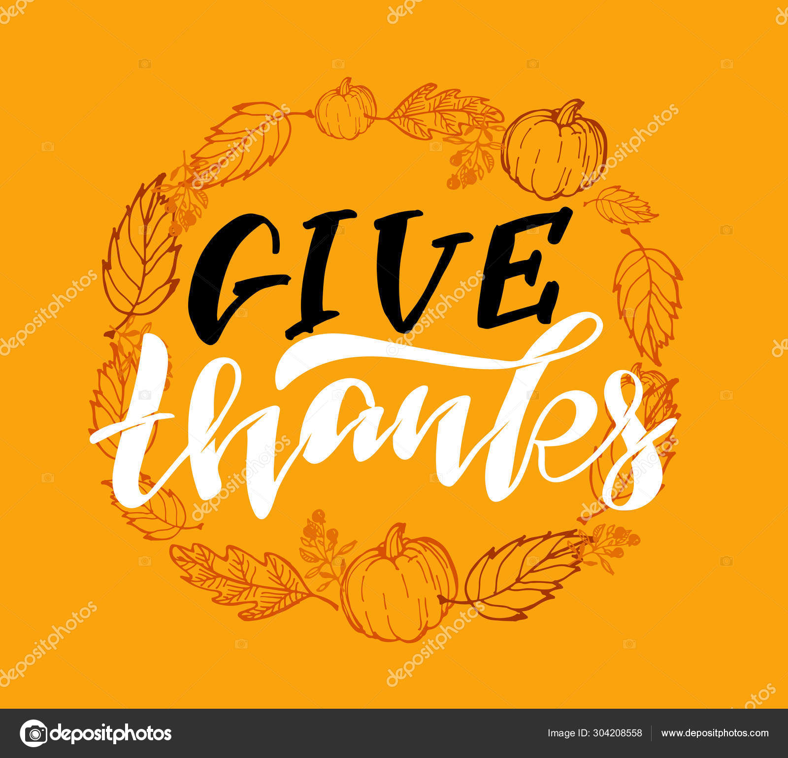 Give Thanks Happy Thanksgiving Day Cute Hand Drawn Doodle Lettering Vector Image By C Jane55 Vector Stock Give Thanks Happy Thanksgiving Day Cute Hand Drawn Doodle Lettering Vector Image By C Jane55 Vector Stock