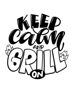 Çok eğlenceli bir slogan, her amaç için harika bir tasarım. Aile yemeği tasarımı için mektup. Komik baskı, afiş ve barbekü ile ilgili cümleler. Yaz kartı. Vektör illüstrasyonu