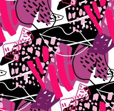 Modern soyut kapaklar seti. Modern sanatsal kartlar tasarım şablonu. Soyut arka plan tasarımları seti - yaz satışı, sosyal medya tanıtım içeriği. Renkli moda şekilleri.