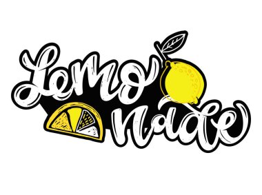 Yaz harfleri alıntısı. Pankart, poster, tişört tasarımı ve paketleme için el çizimi harfleri. Yaz titreşimleri. Limonata partisi.