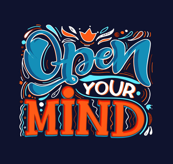 Вдохновение милые буквы цитата руки нарисованная открытка. Шаблоны для баннера, плаката, дизайна футболки. Мотивация красивый постер каллиграфии.