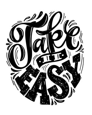 Mektuptan alıntı yapıyorum. Güzel bir el çizimi kartpostal. Poster, afiş, tişört tasarımı için harf sanatı.