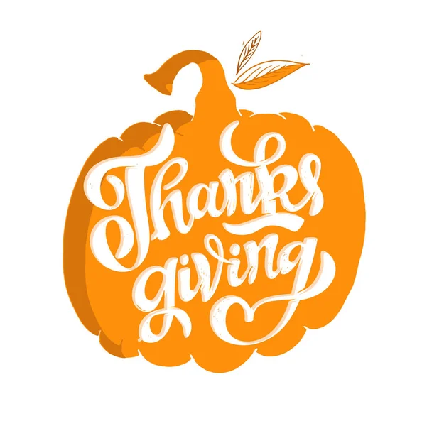 Happy Thanksgiving Day Roztomilé Ručně Kreslené Čmáranice Nápis Díky Buď — Stockový vektor