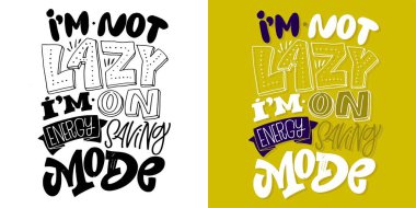 Güzel el çizimi kartpostallar, harfli alıntılar. % 100 vektör resmi