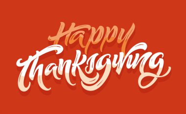 Şükran Günü 'n kutlu olsun. Minnettar ol. Sevimli ol. Tişört izi, kupa, çanta için. % 100 elle çizilmiş vektör