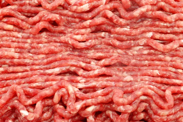 Fondo Carne Manzo Macinata Cruda — Foto Stock