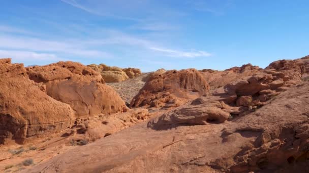 Panorama z kanionu Red Rock — Wideo stockowe