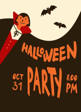 Cadılar Bayramı partisi davetiyeleri ya da tebrik kartları