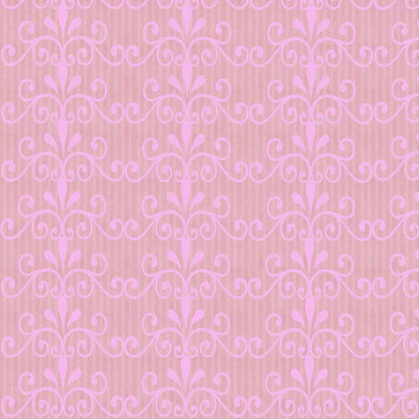 Rosa Hintergrund Mit Ornament — Stockfoto