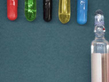 Farmakoloji endüstrisi için medicament, eczane perakende, klinikler 