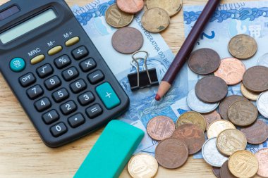 hesap makinesi ve para muhasebe hesaplamak için.