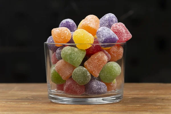 Candy glass jpot — Stock Photo, Image