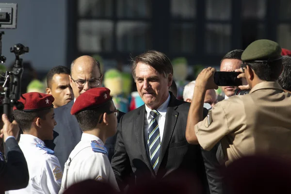 Brezilya Devlet Başkanı Jair Bolsonaro — Stok fotoğraf