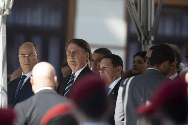 Brezilya Devlet Başkanı Jair Bolsonaro — Stok fotoğraf
