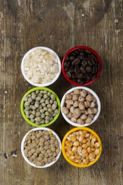 fasulye tahıl ile kavanoz