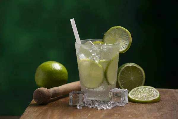 Glass of caipirinha — Stock Photo, Image