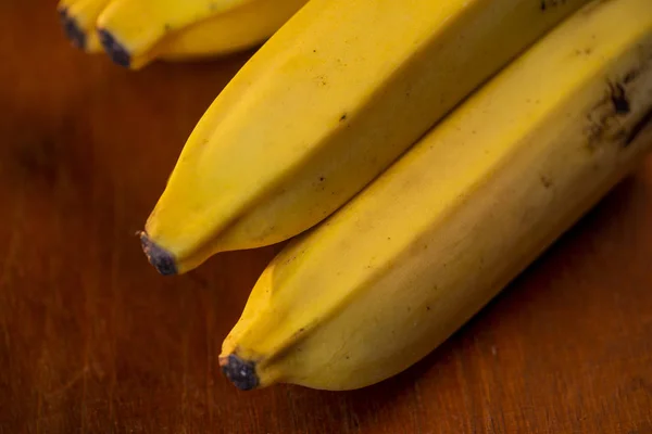 Racimo de plátano de plata madura — Foto de Stock