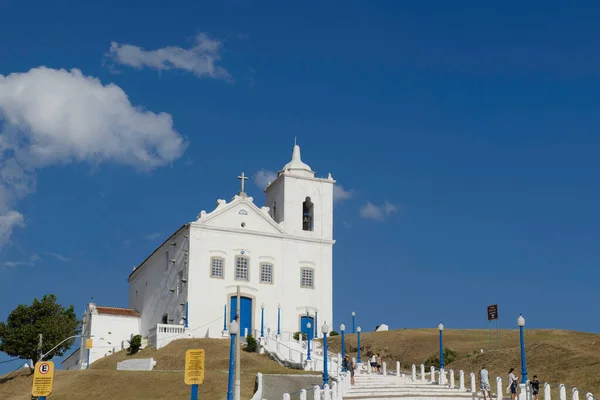 Saquarema Brazil June 2020 Catholic Church Nossa Senhora Nazareth Blue — Stock Photo, Image