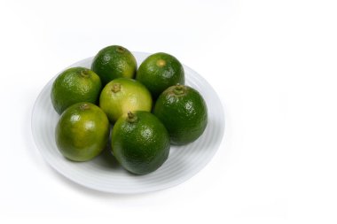 Tahini limon, Brezilya 'da tipik beyaz arka plan.