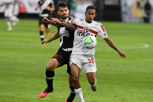 Rio Brasil Agosto 2020 Ricardo Graca Paulinho Jogam Entre Vasco — Fotografia de Stock