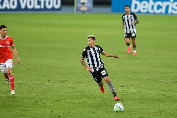 Rio Brasil Agosto 2020 Bruno Nazario Joga Entre Botafogo Internacional — Fotografia de Stock