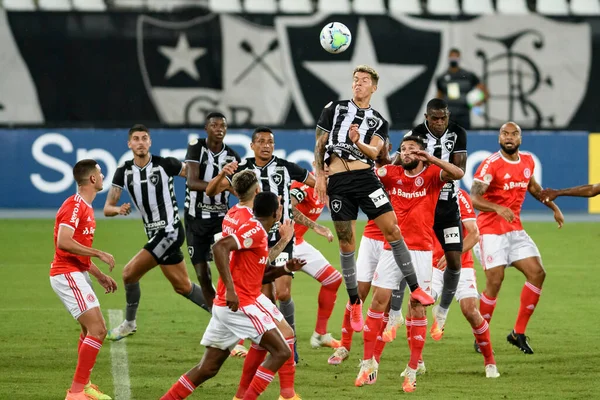 Rio Brasil Agosto 2020 Bruno Nazario Joga Entre Botafogo Internacional — Fotografia de Stock