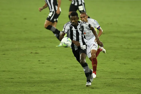 Rio Brasil Septiembre 2020 Jugador Kalou Partido Entre Botafogo Bahia — Foto de Stock