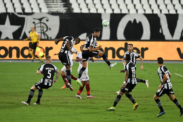 Rio Brasil Setembro 2020 Pedro Raul Joga Entre Botafogo Bahia — Fotografia de Stock